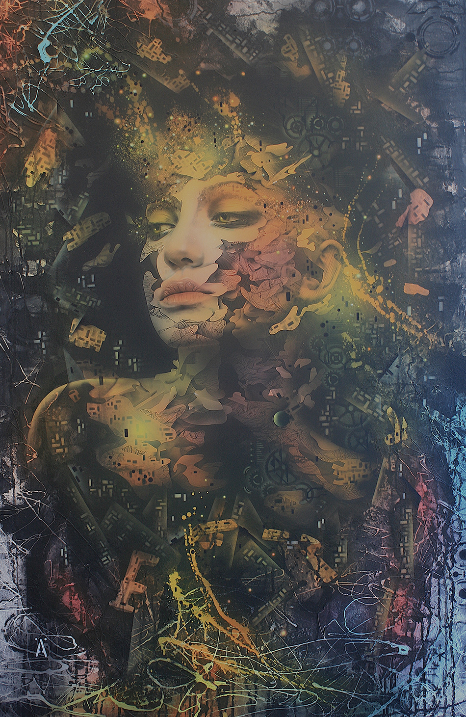 Artist Andrew C Stewart