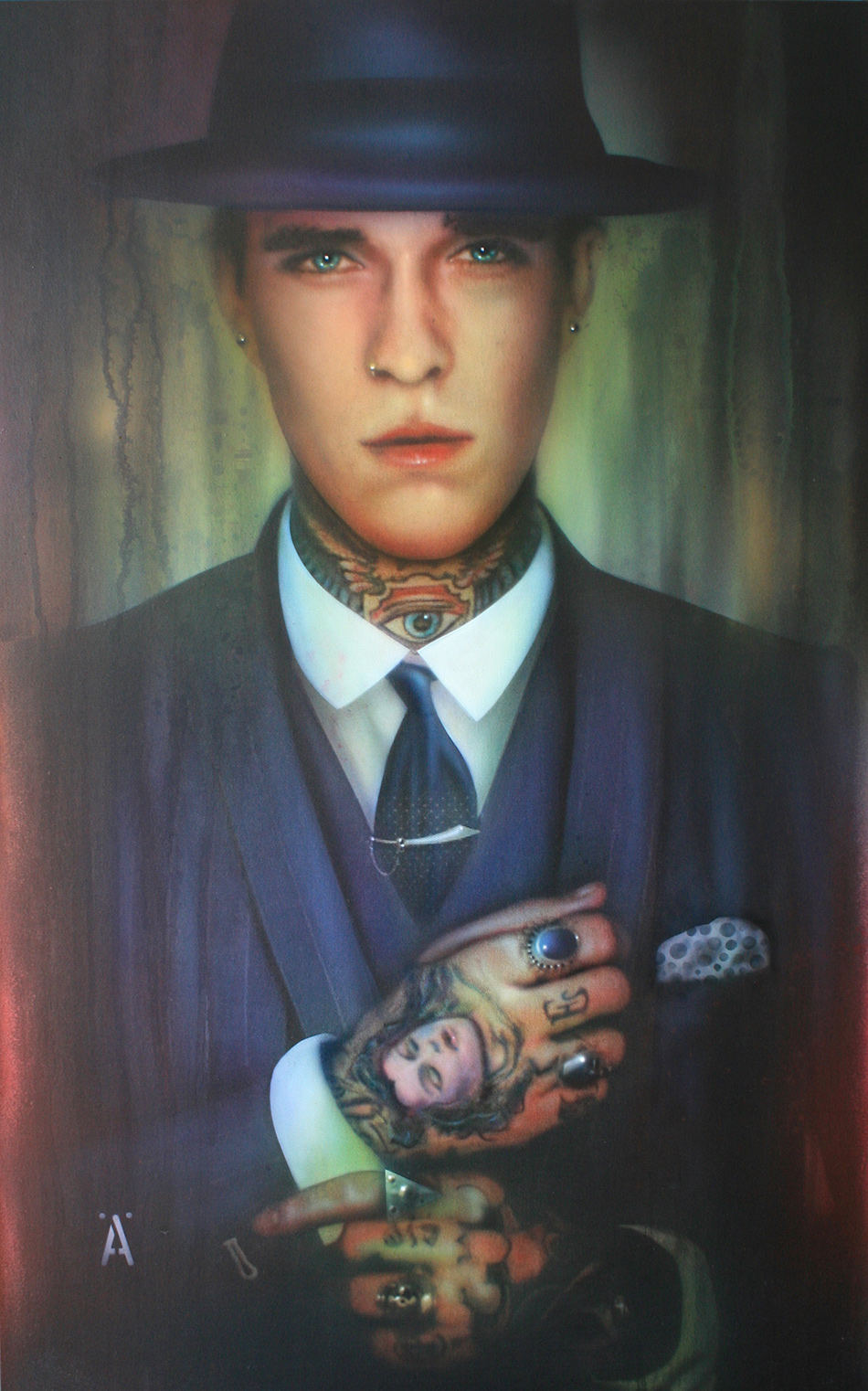 Artist Andrew C Stewart