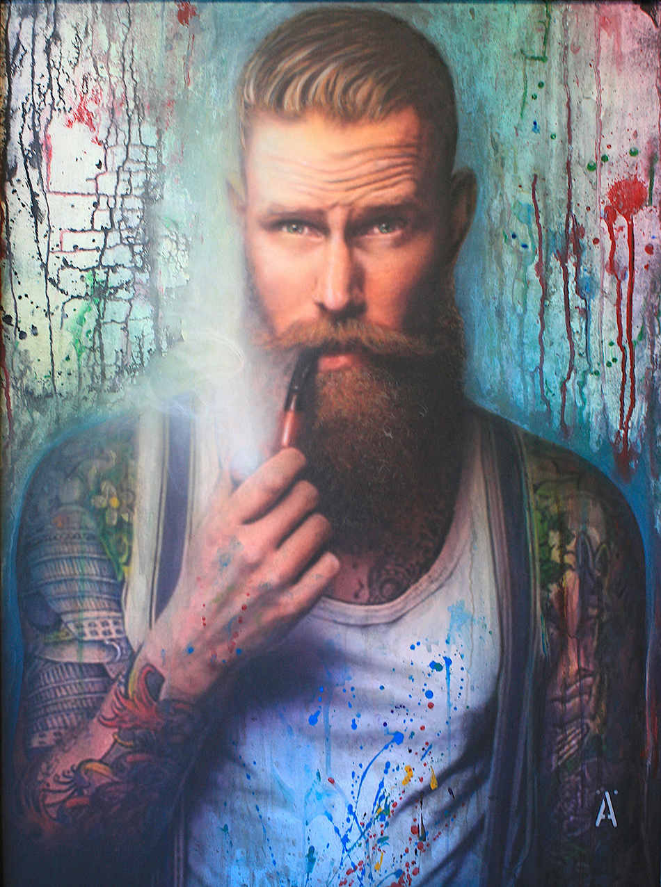 Artist Andrew C Stewart