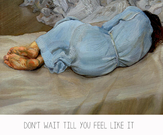 Annabel Sleeping - Lucian Freud. 