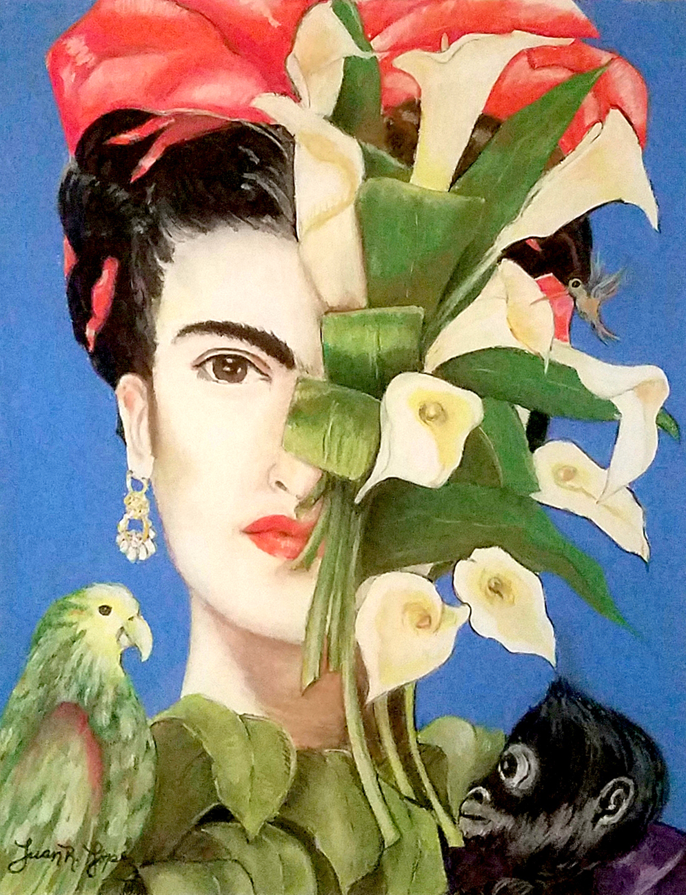 Frida painting