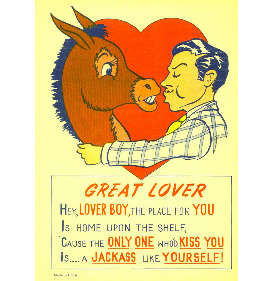 Lover boy vinegar valentine