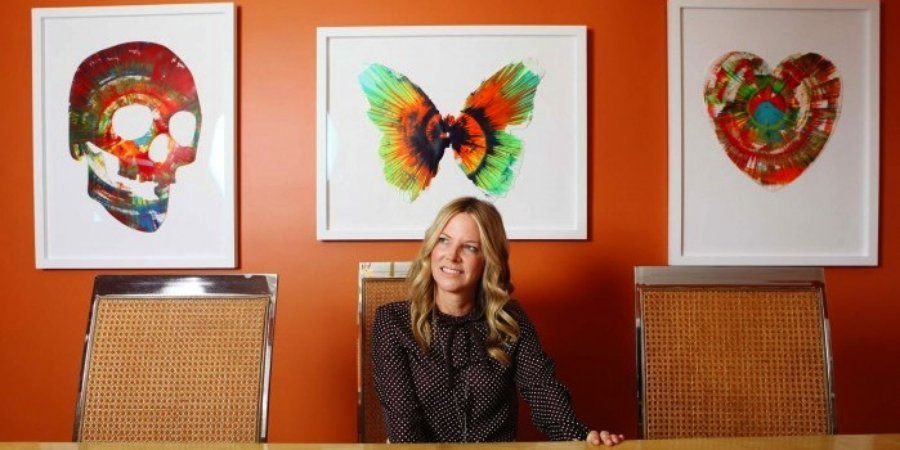 Maria Arena Bell at her office, photo by Emily Berl