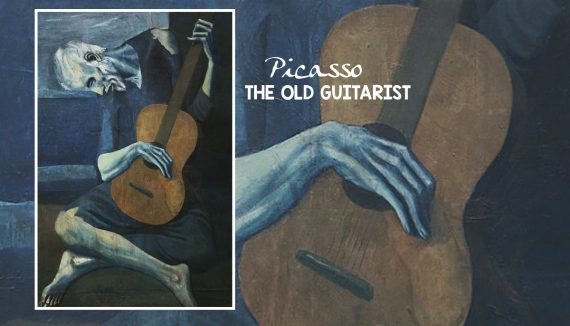 Picasso the old guitarist analysis