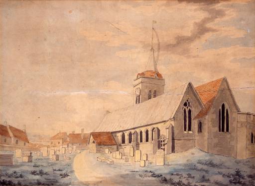 Fishermen at Sea exhibited in 1796 was the first oil painting exhibited by Turner at the Royal Academy 