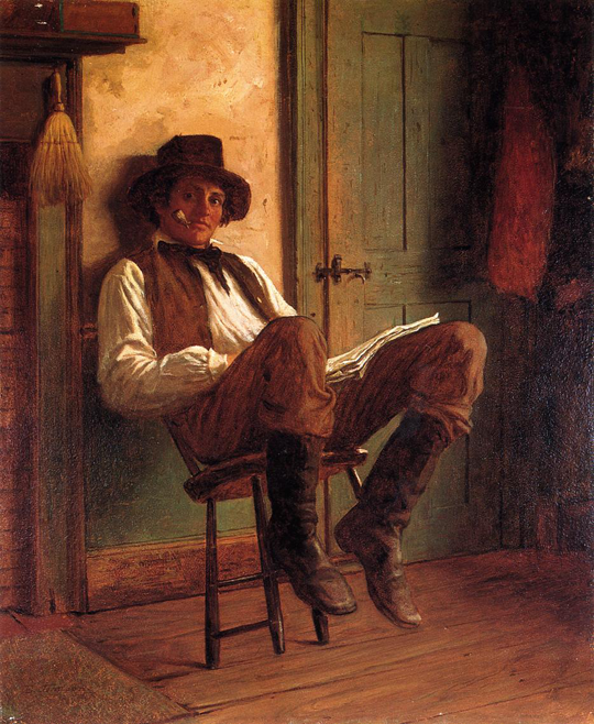 Eastman-Johnson-1824-1906---American-Genre-painter